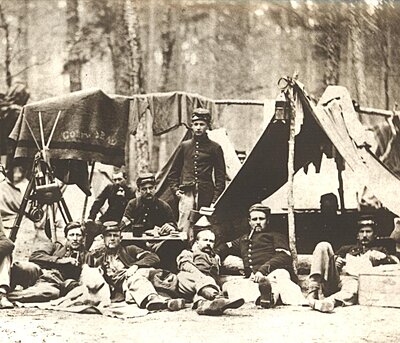 Click image for larger version

Name:	Camp in the pines; 4th Vt..jpg
Views:	586
Size:	110.3 KB
ID:	214297