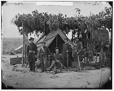 Click image for larger version

Name:	Arlington, Va. Officers of Company F, 2d New York Artillery at Fort C. F. Smith.jpg
Views:	358
Size:	173.0 KB
ID:	219462