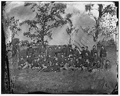 Click image for larger version

Name:	Bealeton, Virginia. Company E, 93d New York Infantry2.jpg
Views:	196
Size:	624.3 KB
ID:	219676