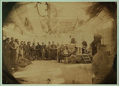 Click image for larger version

Name:	prisoners at point lookout taking the oath-1.jpg
Views:	627
Size:	77.6 KB
ID:	226658