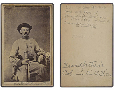 Click image for larger version

Name:	col Dudley Jones 9th Texas.jpg
Views:	318
Size:	50.9 KB
ID:	228616